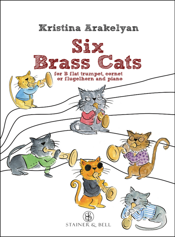 Six Brass Cats&nbsp;&nbsp;Trumpet, Cornet or Flugelhorn & Piano&nbsp;&nbsp;