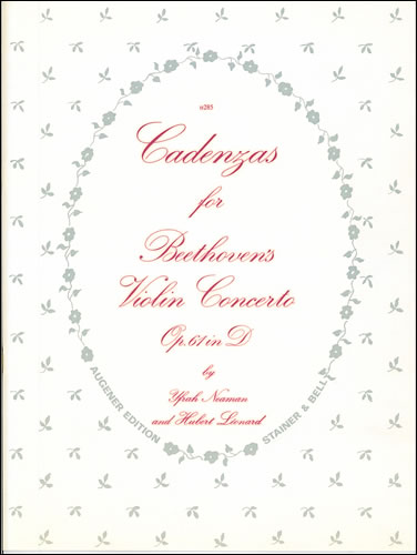 Cadenzas for Violin Concerto in D by Yfrah Neaman and Hubert Léonard  Violin  