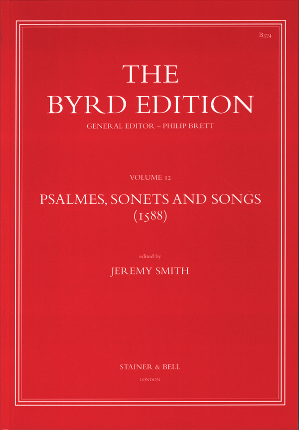 Psalmes, Sonets and Songs (1588)  Choral  
