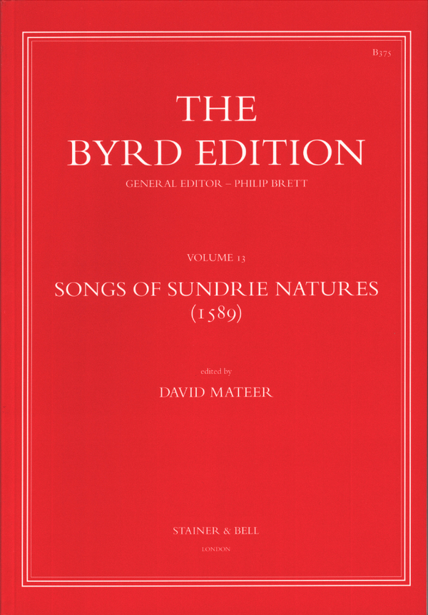 Songs of Sundrie Natures (1589)  Choral  