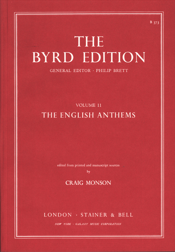 The English Anthems  Choral  