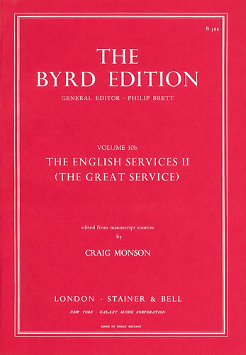 The English Services II - (The Great Service)  Choral  