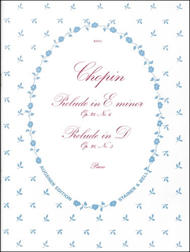 Preludes from Op. 28. No. 4 in E minor, No. 5 in D&nbsp;&nbsp;Piano&nbsp;&nbsp;