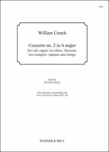 Concerto no. 2 in A major. Solo Organ Part  Organ part  