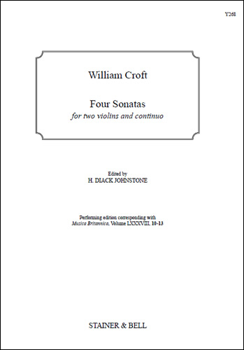 Four Sonatas for Two Violins & Continuo  2 Violins & Continuo  