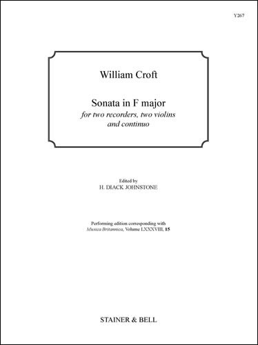 Sonata in F for 2 Rec, 2 Violins & Continuo  2 Rec, 2 Violins & Continuo  
