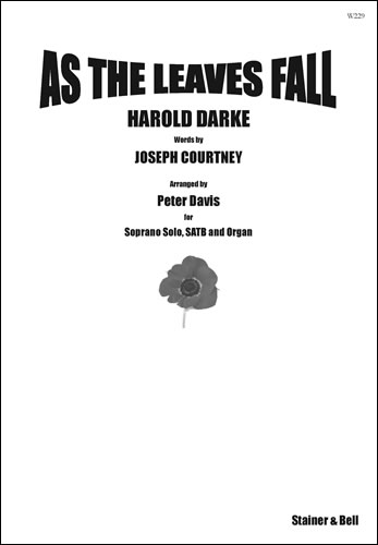 As the leaves fall. SATB Vocal Score  SATB  
