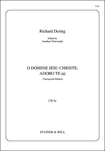 O Domine Jesu Christe&nbsp;&nbsp;CB bc&nbsp;&nbsp;