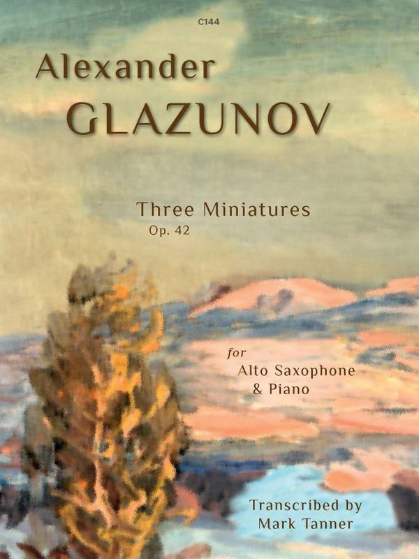 Three Miniatures, Op. 42. Alto Sax & Piano&nbsp;&nbsp;Alto Saxophone & Piano&nbsp;&nbsp;