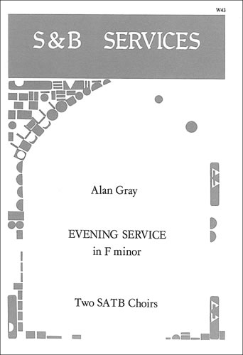 Evening Service in F minor  SATB (double choir)  