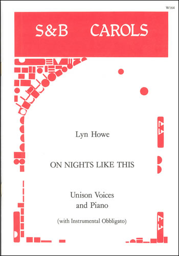 On Nights like this&nbsp;&nbsp;Unison and piano with optional obbligato for instruments&nbsp;&nbsp;