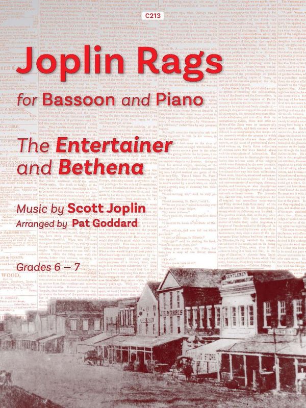 Joplin Rags: arr. Bassoon & Piano  Bassoon & Piano  