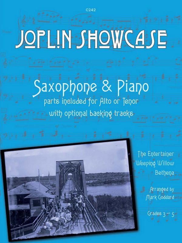 Joplin Showcase: arr. Saxophone & Piano  Saxophone & Piano  