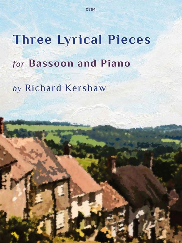 Three Lyrical Pieces&nbsp;&nbsp;Bassoon & Piano&nbsp;&nbsp;
