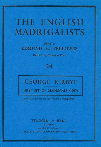 First Set of English Madrigals (1597)&nbsp;&nbsp;Madrigals&nbsp;&nbsp;