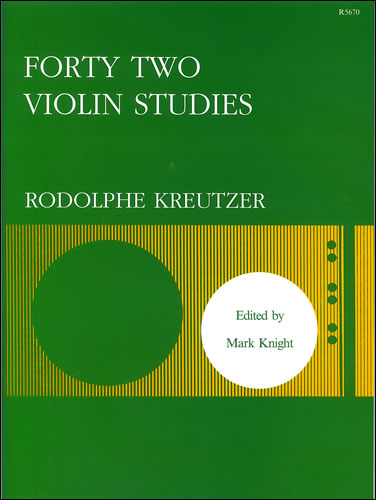 Forty-two Studies  Violin  