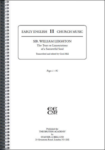 The Tears or Lamentations (Made to order)&nbsp;&nbsp;Choral Score&nbsp;&nbsp;