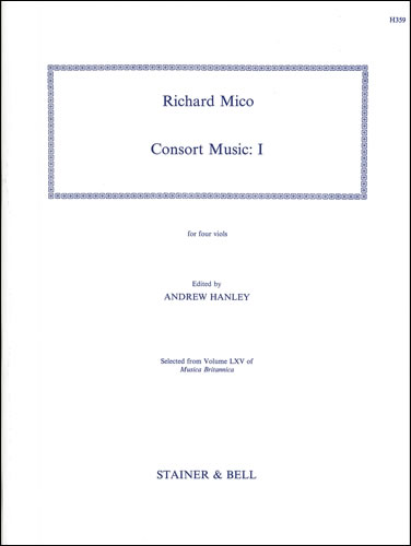 Consort Music. Set I for four Viols  Viols  