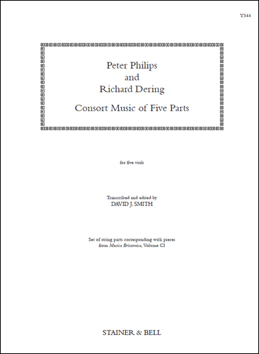 Consort Music of 5 parts. Parts  Viols  