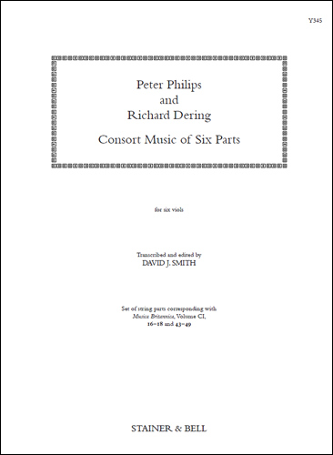 Consort Music of 6 parts. Parts  Viols  