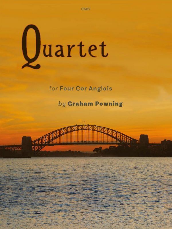 Quartet &nbsp;&nbsp;for 4 cors anglais&nbsp;&nbsp;score and parts