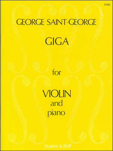 Giga for Violin and Piano&nbsp;&nbsp;Violin & Piano&nbsp;&nbsp;