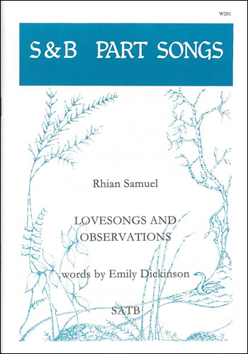 Lovesongs and Observations  SATB  