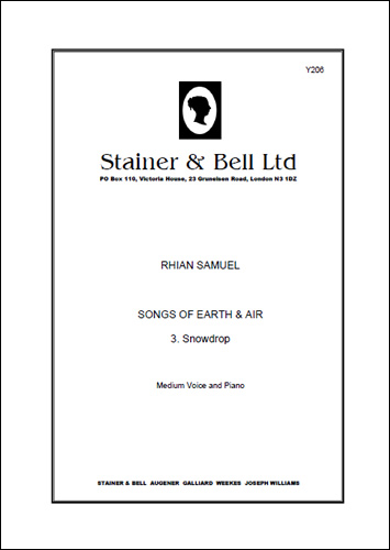 Snowdrop. Medium Voice and Piano (No. 3 of 