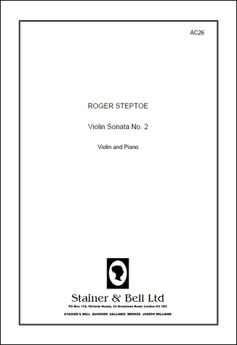Sonata No. 2 for Violin and Piano  Violin and Piano  