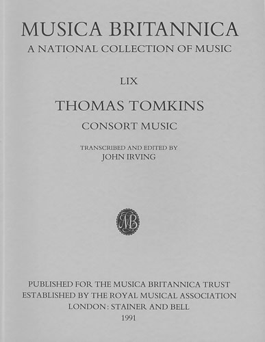 Consort Music  Score  