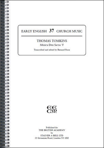 Musica Deo Sacra V (Made to order)  Choral Score  