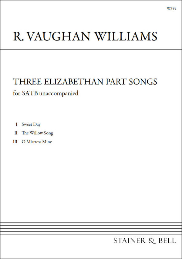 Three Elizabethan Partsongs&nbsp;&nbsp;SATB&nbsp;&nbsp;