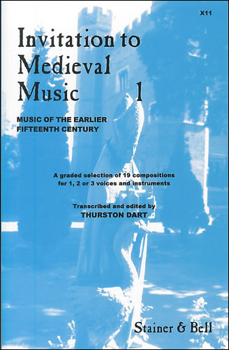 Invitation to Medieval Music Book 1&nbsp;&nbsp;1, 2 or 3 Voices or Instruments&nbsp;&nbsp;