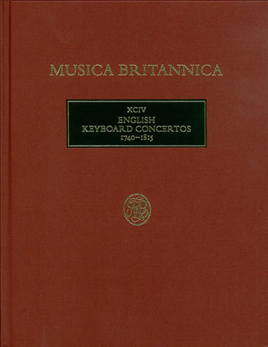 English Keyboard Concertos 1740-1815 (XCIV)  Score  