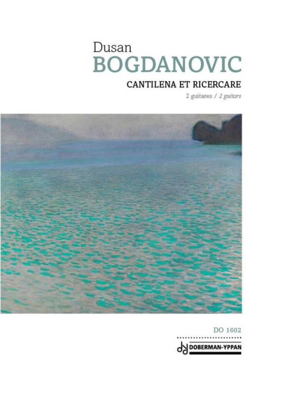 Cantilena et Ricercare&nbsp;&nbsp;pour 2 guitares&nbsp;&nbsp;partition
