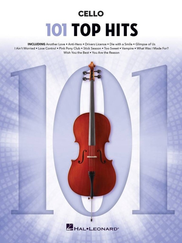 101 Top Hits    for cello   