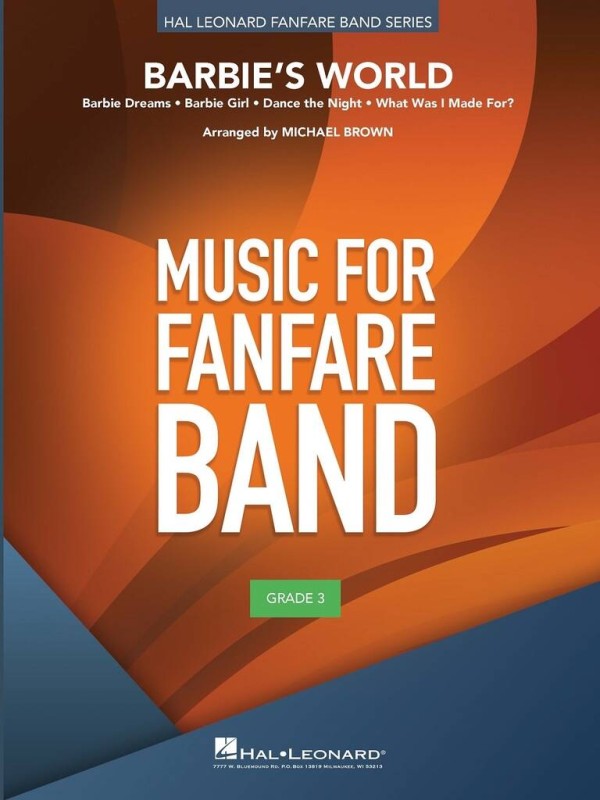 Barbie's World&nbsp;&nbsp;Fanfarenorchester&nbsp;&nbsp;Partitur
