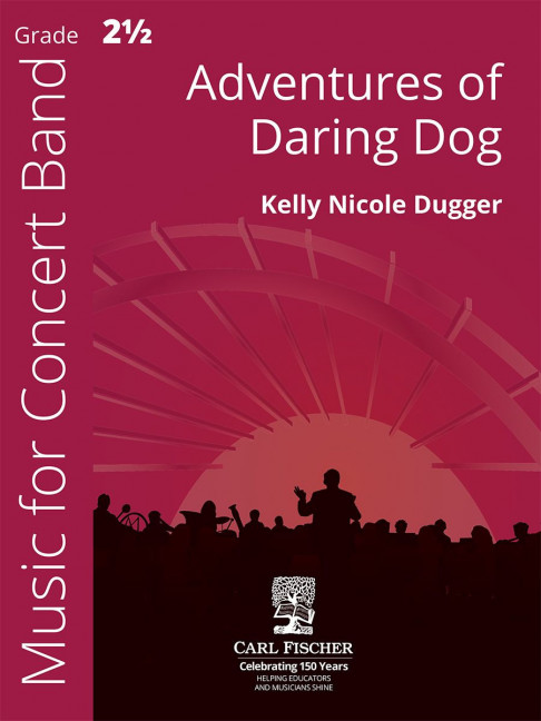 Adventures of Daring Dog&nbsp;&nbsp;Blasorchester&nbsp;&nbsp;Partitur und Stimmen