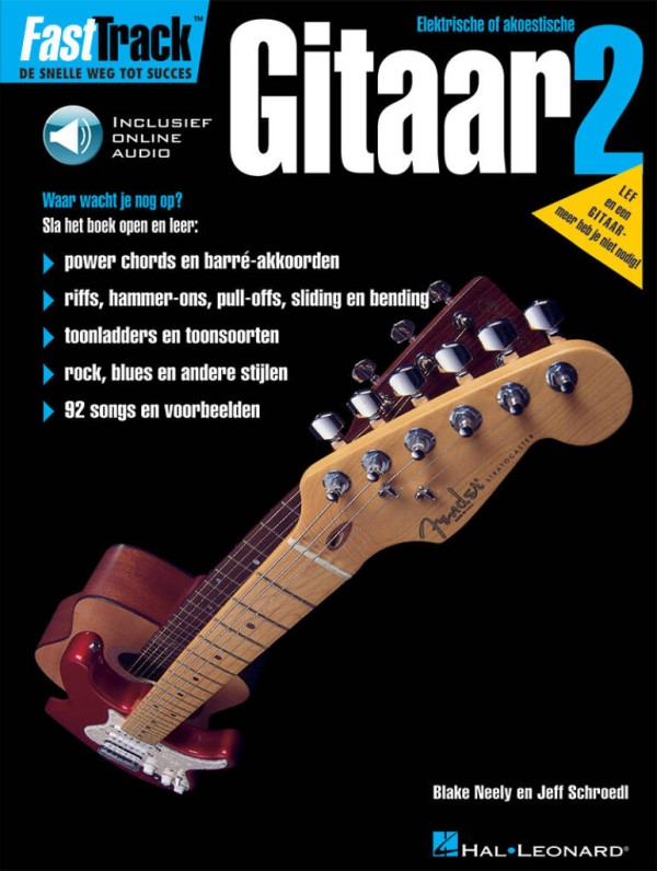 FastTrack - Gitaar 2 (NL)&nbsp;&nbsp;Gitarre&nbsp;&nbsp;Buch und Online-Audio