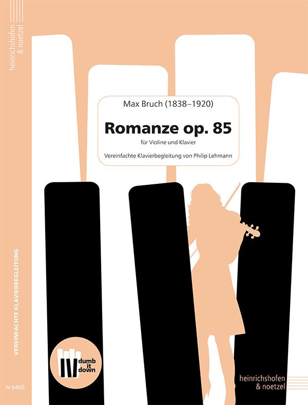 Romanze op.85 (+QR-Codes)  für Violine und Klavier   