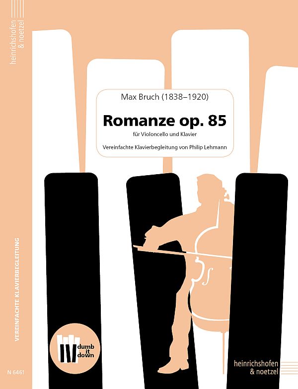 Romanze op.85 (+QR-Codes)  für Violoncello und Klavier   
