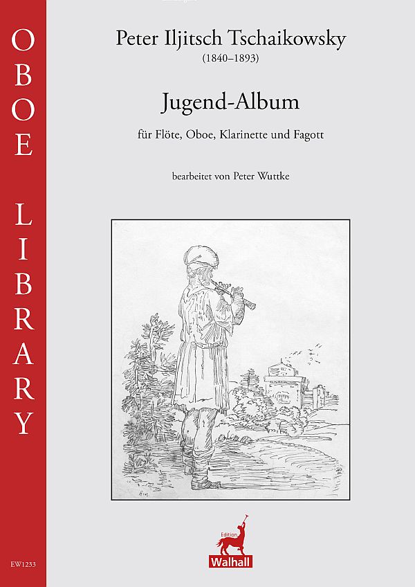 Jugend-Album&nbsp;&nbsp;für Flöte, Oboe, Klarinette und Fagott&nbsp;&nbsp;Partitur und Stimmen