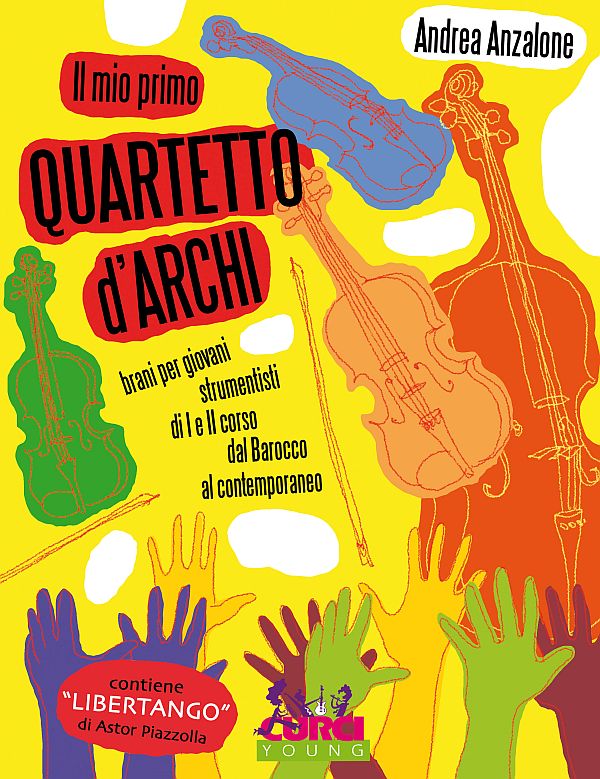 Il mio primo Quartetto d'Archi&nbsp;&nbsp;per quartetto d'archi&nbsp;&nbsp;partitura e parti