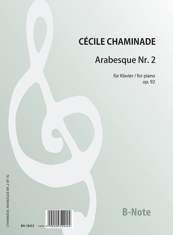 Arabesque Nr.2  op.92   für Klavier   