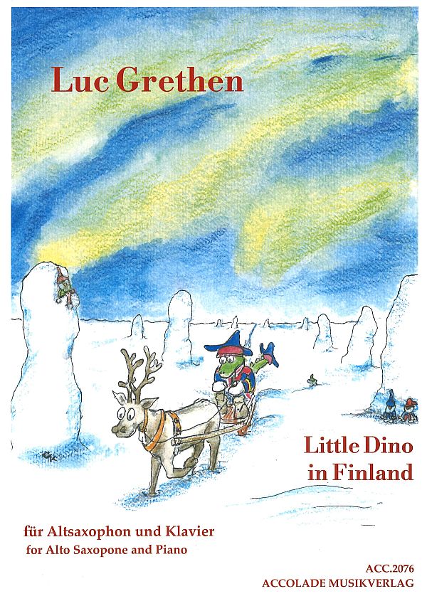 Little Dino in Finland  für Altsaxophon und Klavier  