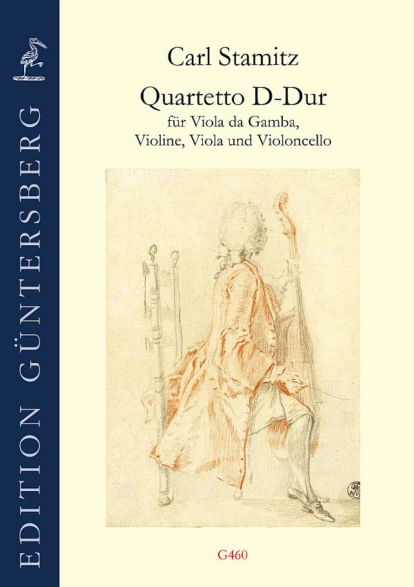 Quartetto D-Dur&nbsp;&nbsp;für Viola da Gamba, Violine, Viola und Violoncello&nbsp;&nbsp;Partitur und Stimmen