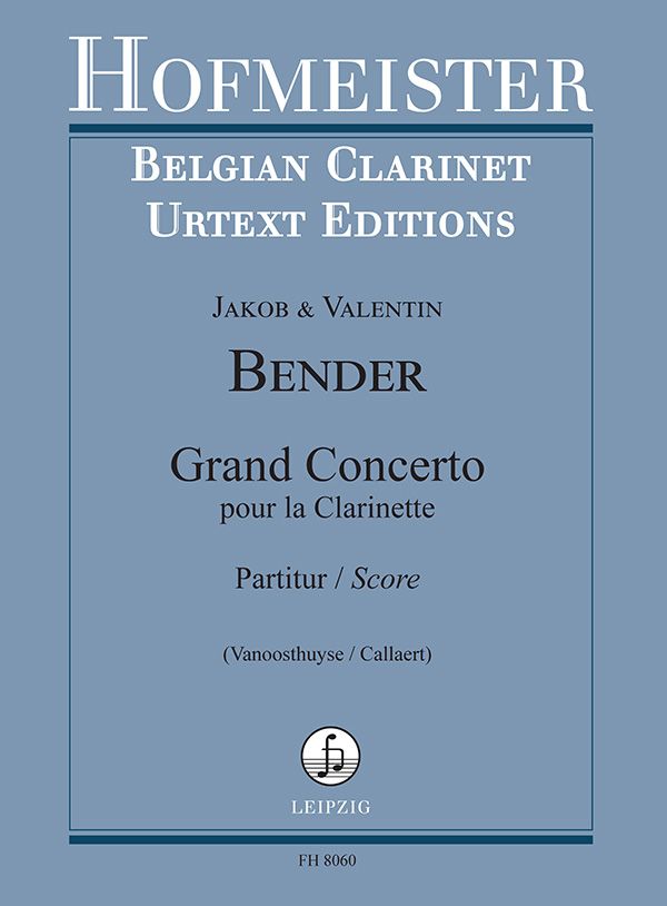 Grand Concerto pour la Clarinette&nbsp;&nbsp;für Klarinette und Orchester&nbsp;&nbsp;Partitur