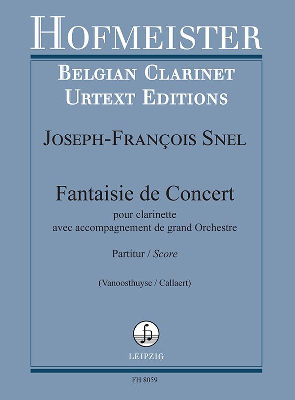 Fantaisie de Concert&nbsp;&nbsp;für Klarinette und Orchester&nbsp;&nbsp;Partitur