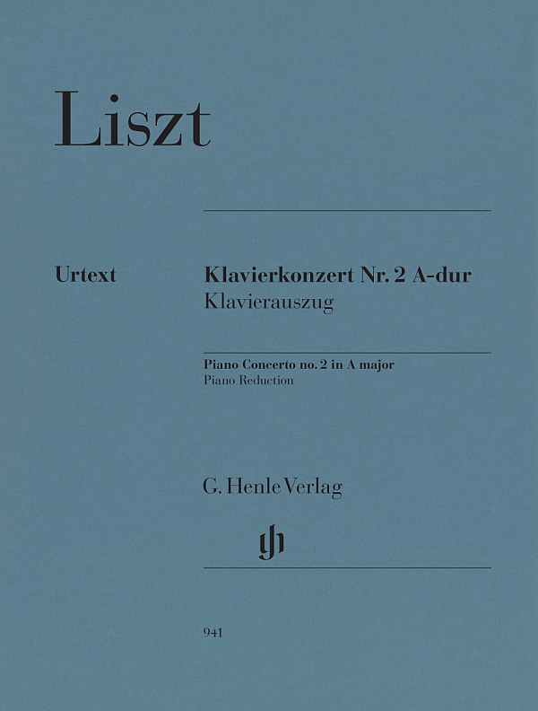 Klavierkonzert A-Dur Nr. 2 &nbsp;&nbsp;für Klavier und Orchester&nbsp;&nbsp;Klavierauszug