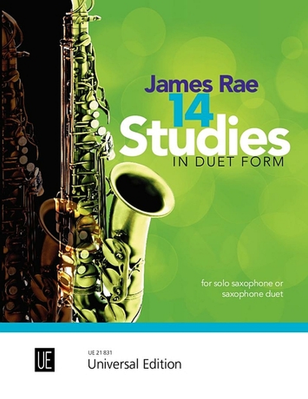 14 Studies in Duet Form  for solo saxophone or saxophone duet   